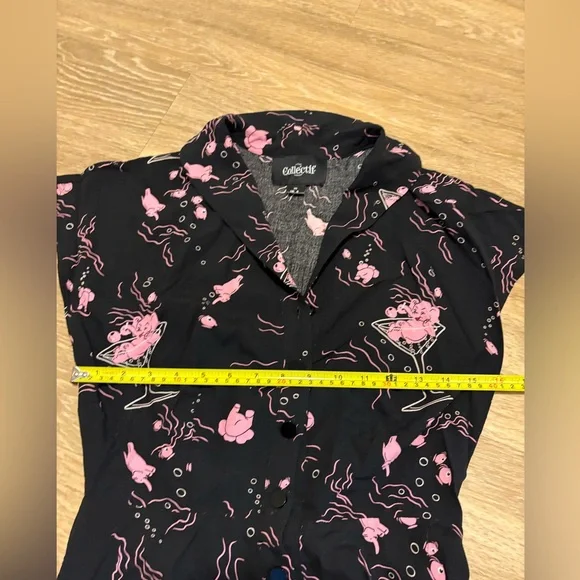 Collectif Liza Tipsy Elephants Swing Dress - Picture 7 of 12